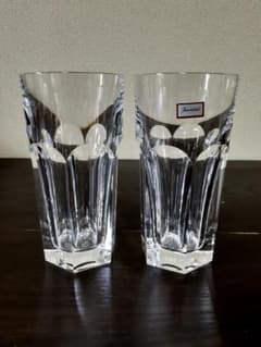 バカラ baccarat アルクール ハイボール タンブラー グラス ペア 中古のサムネイル