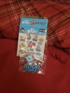 BTS BT21 이치 반 쿠지 아크릴 클립 MANG