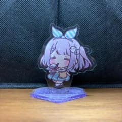 【美品】ぶいすぽっ！紫宮るな ミニアクリルスタンド アキバヤバイ2022のサムネイル