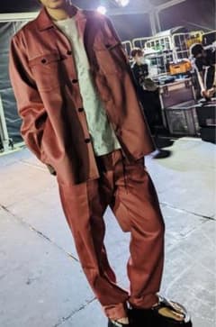 美品22aw sacai サカイ シャツジャケット　ピンクsize2藤井風 美品22aw sacai サカイ シャツジャケット ピンクsize2藤井風 - メルカリ