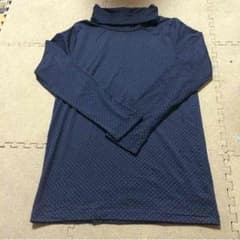 ☆しおの様専用☆ユニクロ♪ヒートテック☆ドット柄タートルネック☆130㎝のサムネイル