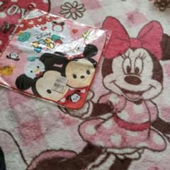 [신품 미사용]Disney Tsum Tsum 루프 부착 대형 타월