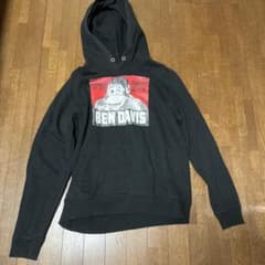 BEN DAVIS ブラック パーカー Lのサムネイル
