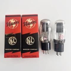 ◇Marconi Radiotron 真空管 2本セット／中古・測定値記載あり - メルカリ