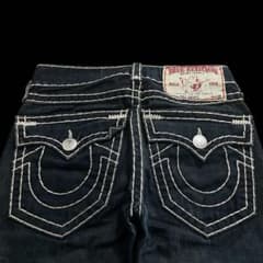 true religion joey super t 白ステッチ io着用 - メルカリ