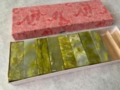 印材 西蔵彩凍石 1.5cm角 8個 篆刻 印章 落款 - メルカリ
