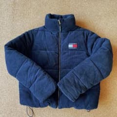 ☆美品☆TOMMY JEANS  コーデュロイ ダウンジャケットのサムネイル