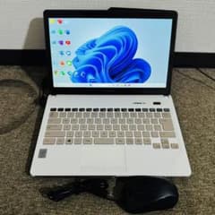 S245 富士通ノートパソコン i5高速コンパクトWindows11オフィス付き
