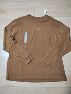 【新品】GAP 長袖カットソー ロンT ブラウン L