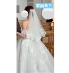 【SHEIN】ウェディングベール 2層 レース縁取り(ベージュ)のサムネイル
