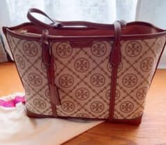 Tory Burch トートバッグ 大容量 ベージュ/ブラウンのサムネイル