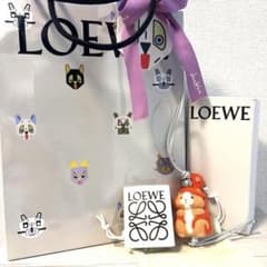 LOEWE タコとハムスター ポープル チャーム ✨美品✨LOEWE ロエベ スナフジタ ハムスター タコチャーム 限定品