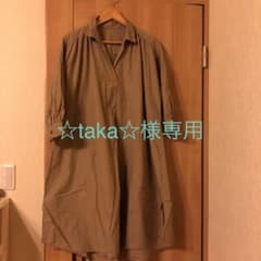 ジーユー　シャツワンピースのサムネイル