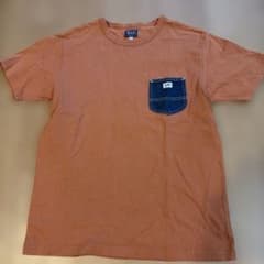 Lee ポケットTシャツ オレンジ　Sのサムネイル