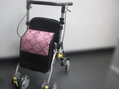 島製作所 シンフォニースリムSP ダマスクピンク シルバーカー ①