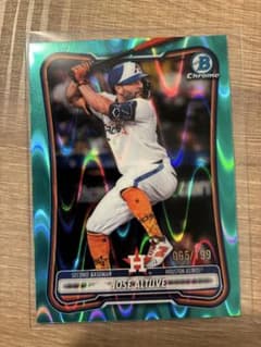 ホセ・アルトゥーベ 2026 Bowman Chrome Aqua /199のサムネイル