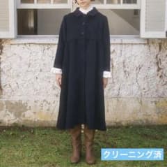 miro amurette ロングコート 黒 - メルカリ