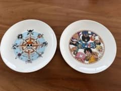 ONE PIECE 麦わらの一味 オリジナル皿 2枚セットのサムネイル