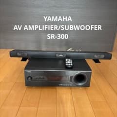 ジャンク品　YAMAHA AMPLIFIER/SUBWOOFER SR-300 ジャンク品 YAMAHA AMPLIFIER/SUBWOOFER SR-300 - メルカリ