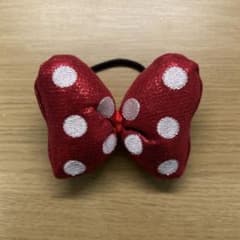 ディズニー ミニーちゃん ヘアゴム リボンのサムネイル