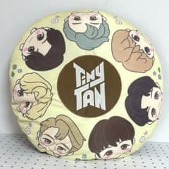 TinyTAN 잠 썰매 프리미엄 라운드 쿠션 ~ Dynamite ~