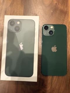 Apple iPhone 13 ミニ　ミッドナイトグリーン 本体のサムネイル