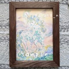 麒麟アート① 絵画 手描きイラストのサムネイル