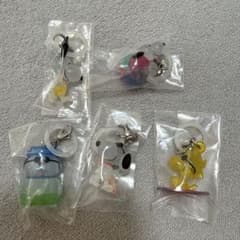 PEANUTS SUMMERスヌーピー めじるしアクセサリー 5個 コンプリートのサムネイル