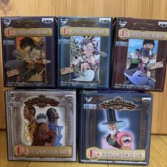 一番くじ ワンピースメモリーズ I賞 F賞 フィギュア 5点セットのサムネイル