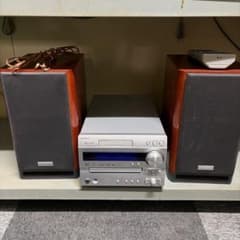 ONKYO 　FR-UN9 ミニコンポ 中古 ONKYO FR-UN9 DVD MD ミニコンポ 本体 - メルカリ