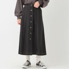 リネンライクフレアスカートのサムネイル