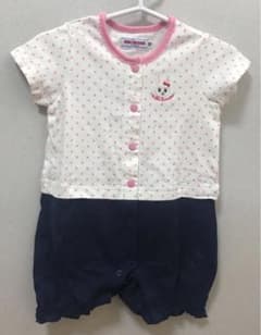MINA様専用 ミキハウス ロンパース 70のサムネイル