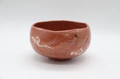 五雲？　祥瑞紋　お茶碗　赤楽　茶道具　送料込み260702 五雲？ 祥瑞紋 お茶碗 赤楽 茶道具 送料込み260702 - メルカリ