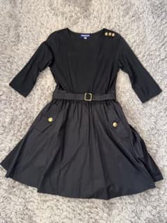 BURBERRY BLUE LABEL ワンピース 38 ブラック - メルカリ