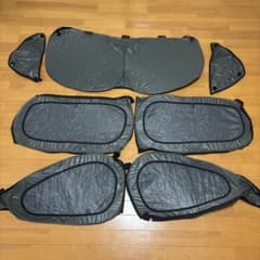 マツダ純正品]CX-8 ウインドシェード(サイド/リア) サンシェード 美品