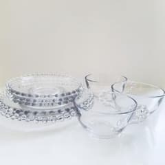 キャンドルウィック カップ＆ソーサー 3客 デザートプレート 3枚