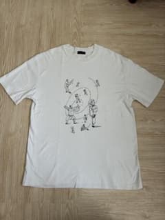 ALAN CHAN 太極拳 グラフィック Tシャツ ホワイト Lのサムネイル