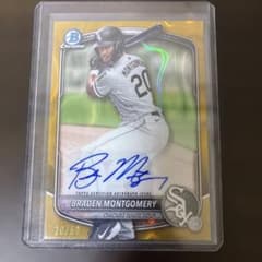 MLBデビューBraden Montgomery 写真ジャーナンサインのサムネイル