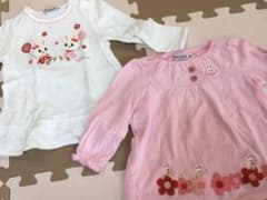 はなはな様専用　　ミキハウス  トップス  Tシャツ　ロンT  80のサムネイル