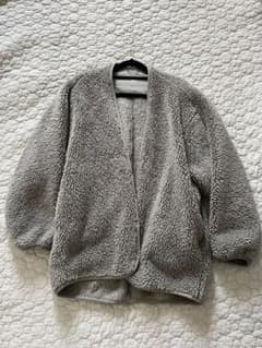 UNIQLO フリースジャケット グレー Sのサムネイル