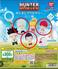 m*n様 HUNTER×HUNTER めじるしアクセサリー G.I.編 全3種のサムネイル
