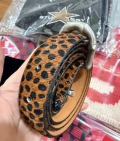 STUSSY ハラコ ベルト レオパード Stussy レオパード柄 ハラコ ベルト - メルカリ