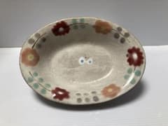 森野奈津子さん 陶器製 ボウル 皿 花柄 蝶々模様 森野奈津子さん 陶器製 ボウル 皿 花柄 蝶々模様 - メルカリ