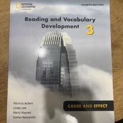 Reading and Vocabulary Development 3のサムネイル