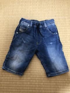 デニムパンツ デニムハーフパンツ　130 8Y 値下げのサムネイル