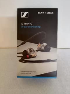 ゼンハイザー　SENNHEISER　 IE40 PRO 透明 クリア CLEARのサムネイル