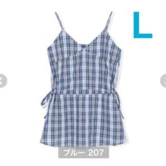 ② 시마무라 츠지 노조미 캐미솔 블루・L