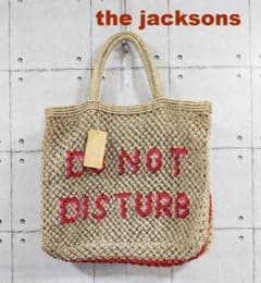 ttmu様　The Jacksons ジュート製トートバック ttmu様 The Jacksons ジュート製トートバック - メルカリ