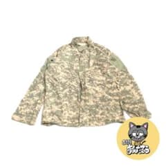 ノーブランド 古着 ミリタリージャケット 迷彩 カモフラージュ L 
