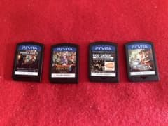 PS Vita ソフト 4本セットのサムネイル